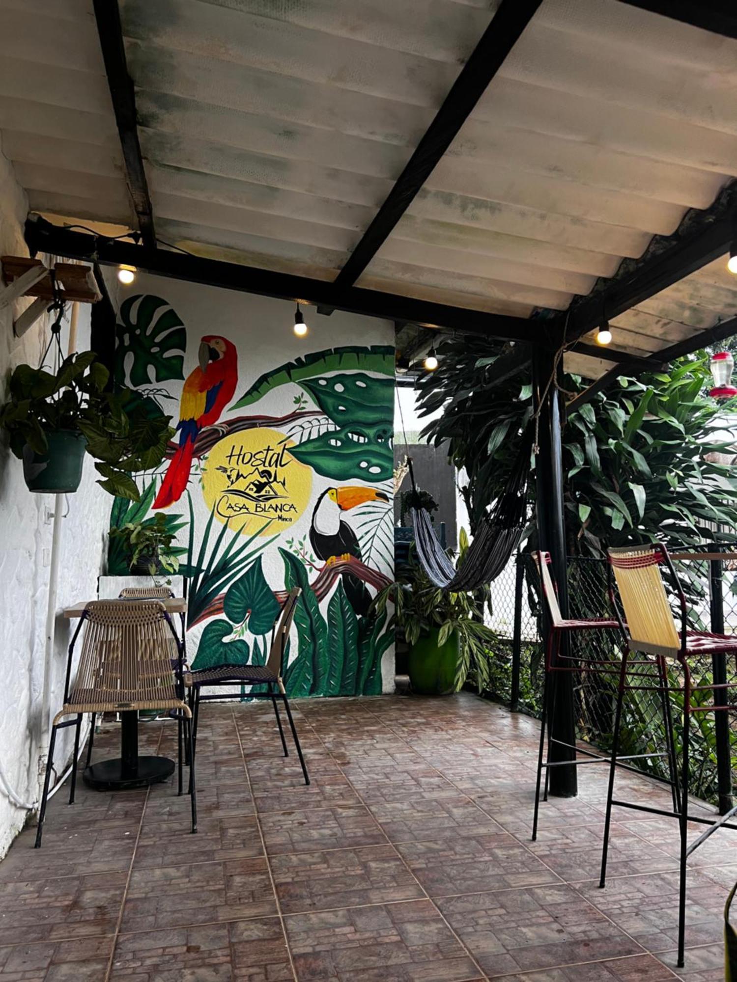 Casa Blanca Hostal ミンカ エクステリア 写真